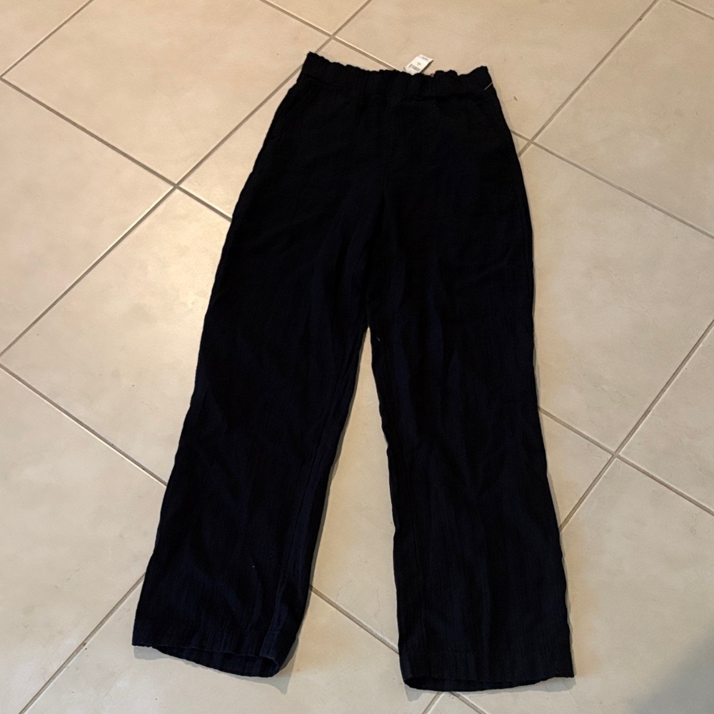 NWT gap small talk black lounge pants 662